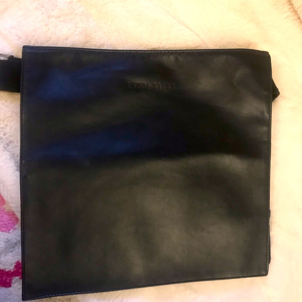 Bobbi Brown leather makeup Brush belt